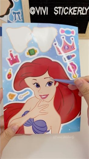 ARIEL | Disney Princess | face change sticker #vivistickerly