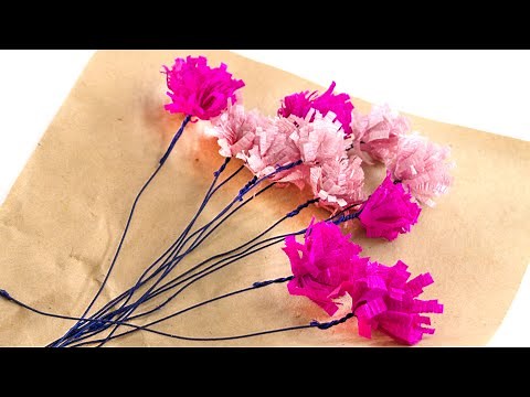 Tiny Paper Flower Bouquets - Small flower bouquet