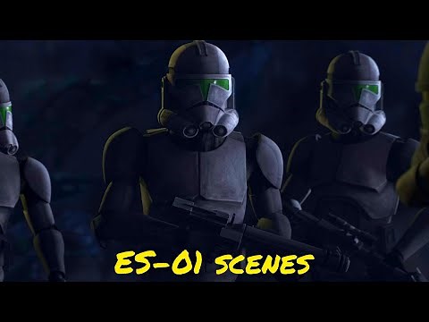 All trooper ES-01 scenes - The Bad Batch