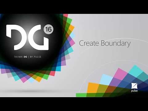 DG16 Quick Tip Tutorial: Create Boundary