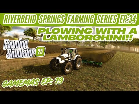 PUTTIN' THE LAMBO TO WORK!! | FS25 | GameMas EP:19
