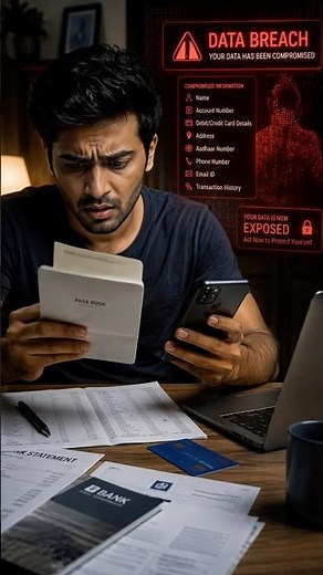 Bank of Baroda Data Leak 😱 1TB Data Dark Web Par! #bankofbaroda #dataleak #cybersecurity