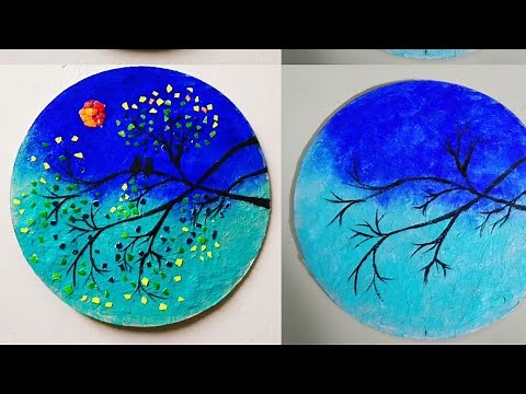 Eggshell Mosaic Painting|Recycling Eggshell|Best out of waste|DIY Cakeboard Craft|Tissue paper Craft