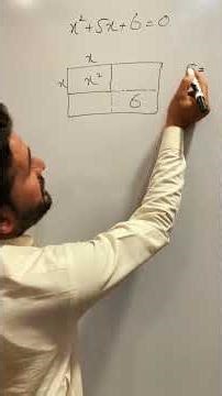 Quadratic equation by box method