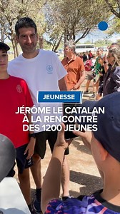 28K views · 262 reactions | Aux abords du lac de la Raho, animations, ateliers et stands étaient proposés aux jeunes venus de tout le département, mardi 8 juillet. Avec un invité surprise : Jérôme le Catalan, finaliste de la dernière saison de l’émission d’aventure Koh-Lanta. L’artisan peintre d’Arles-sur-Tech était le parrain de cette 16e édition de Génération 66. | L'Indépendant | Facebook