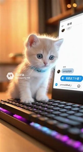 #cat 鍵盤上暴走 Rampage on the keyboard