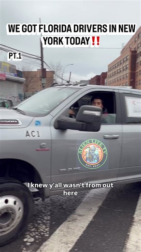 WE GOT A FLORIDA DRIVER OUT HERE IN NEW YORK CITY TODAY‼️👀 : “Every time I go to Florida and they see New York plates they tell me to go back to New York” 😂 : #foryoupage #fypシ゚viral