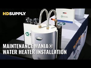 A.O. Smith® Water Heater Installation | Maintenance Mania®