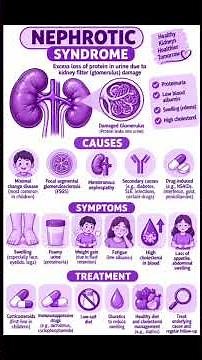 Nephrotic Syndrome #NephroticSyndrome #KidneyDisease #KidneyHealth #Proteinuria #KidneyDisorder