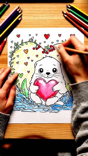 Peaceful Coloring Break 🎨 | Simple Art Therapy