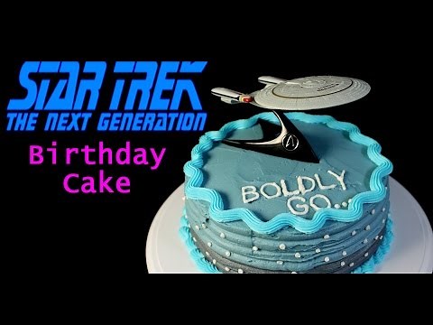 Star Trek Birthday Cake