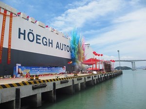 Höegh Target ya está operativo en la ruta Asia-Europa