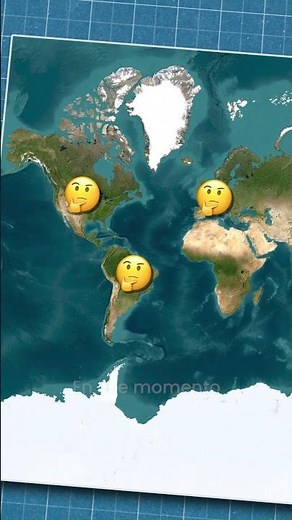 Why is the United Kingdom at the center of the world map? 🤔