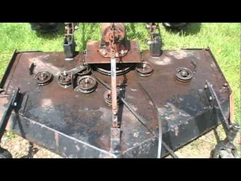 King-Kutter Finish Mower Belt and Blade Replacement