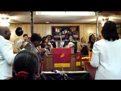 St Mary's Freewill Baptist Church Choir Anniversary March in & Song "He's Precious"