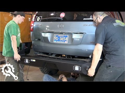 Installation - Metal Tech Swing-Out Bumper on Lexus GX470