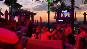 Today’s sunset at We Love Sundays is nice!! | Aqua Beach Club Angeles City