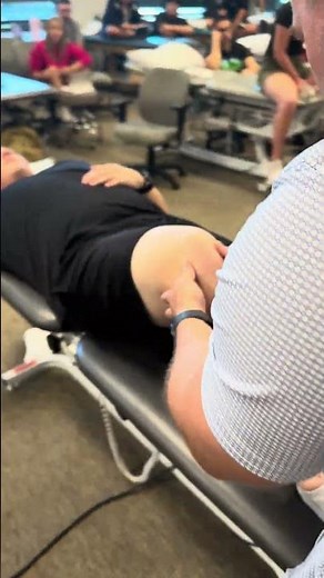 Palpation Knee Joint Line Tenderness