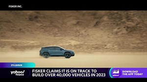 Fisker stock jumps on news of 2023 delivery, production figures for its Ocean EV