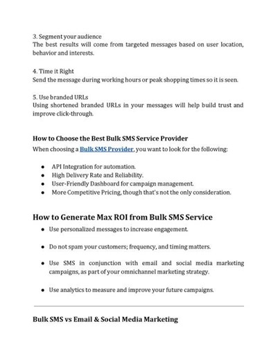 Bulk SMS Service – Increase your Marketing Power with Instant Engagement