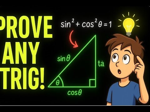 TRIGONOMETRY Made EASY: Learn How To PROVE Any Identity! Grade 12, NCV 4