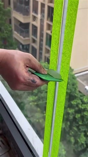installing glass sealant #shortsvideo