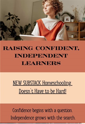 Raising confident, independent learners! ##homeschooling ##homeschoolingmom ##independentlearners ##question##dontanswer