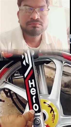 Hero Splendor shocker #art #viralvideo#shortsvideo#automobile #trendingvideo #motivation