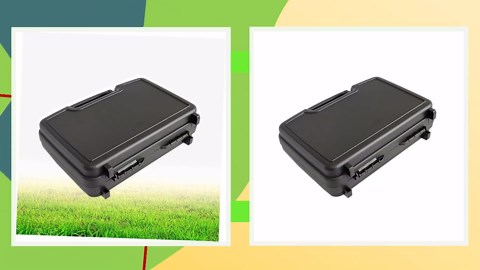 WOONEKY Portable PP Tool Box Multi-purpose Storage Case for Power Tools and Accessories Durable Organizer for Home and Outdoor Use Lightweight and Portable Storage Box