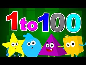 Numbers 1 to 100, Nursery Rhyme and Educational Video