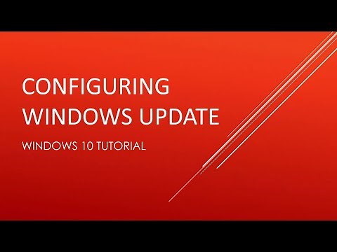 How to Configure Windows Updates Settings in Windows 10 Tutorial
