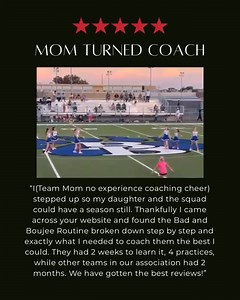 Last-minute panic ➜ Game-day ready  ✨ Cheer moms + new coaches…...