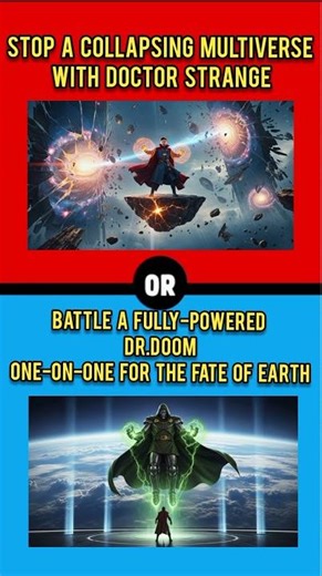 Would You Rather: Marvel Doomsday Edition Part 2 #quiz #wouldurather #quizgames
