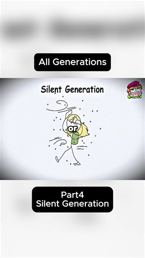All Generations: Part4, Silent Generation #explain #trending #viral #tiktok