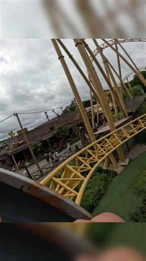 Storm Chaser POV at Paultons Park #paultonspark #rollercoaster #themepark