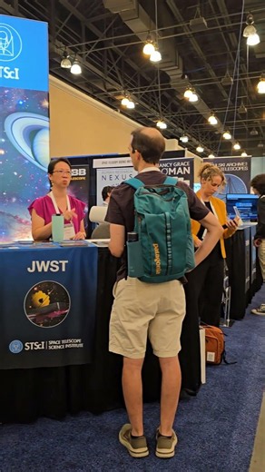 STScI at the American Astronomical Society — Meeting 248 #shorts