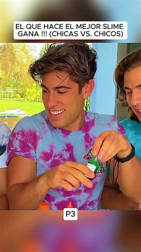 EL QUE HACE EL MEJOR SLIME GANA !!! (CHICAS VS. CHICOS) #SlimeChallenge #ChicasVsChicos #RetoDivertido #Slime #Competencia