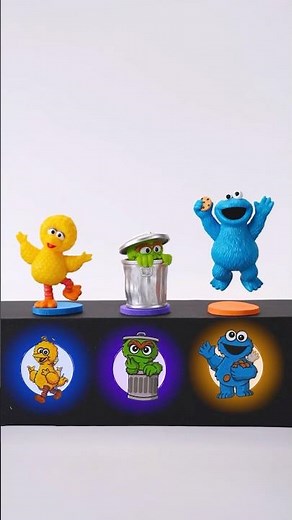 Satisfying With Unboxing Sesame Street Toys | Sesame Street Toy Collection Review ASMR #short #toy