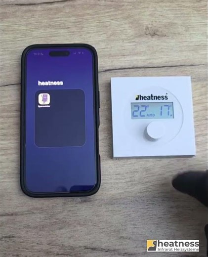 TH07 mit App verbinden 📱 | heatness® Sparmeister App Verbindung