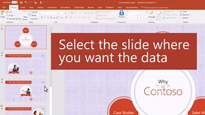 在PowerPoint中插入和更新Excel數據