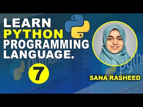 Python Full Course | Control | Python for Beginners | Lecture 7