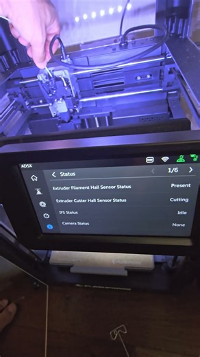 AD5X E0113 Hall Sensor Status