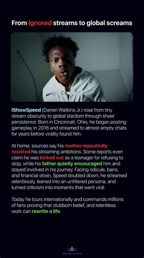 IShowSpeed | From Ignored streams to global screams.