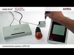 Sterowanie domem z telefonu, controller EFC-02 - szybkie uruchomienie, system exta free