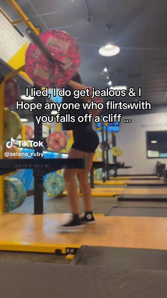 I lied I do get jealous 🤭 #fyp #trending #toxica #gym #gymtok