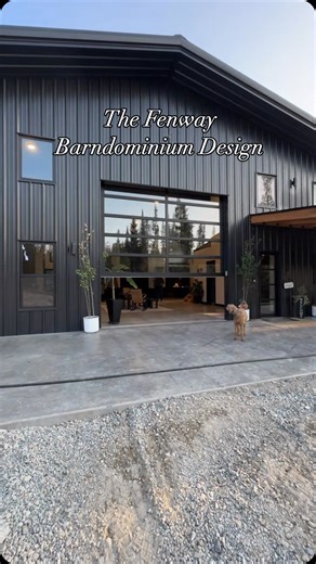 Stacee Lynn on Instagram: "The layout is posted in today’s stories. Every inch of this Barndominium design says family, fun, and function. From the pass-through kitchen window bar…perfect for sharing kisses and snacks, to the bi-fold glass door that bring the outdoors in, this home is full of unforgettable moments and breathtaking views. A spacious walk-in laundry room to die for, a built-in slide for the kiddos (or grown-ups!), and the kind of craftsmanship that makes every space feel thoughtfu