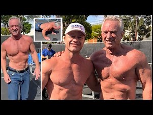 Robert F. Kennedy Jr., 69, Does Shirtless Pushups To Get ‘In Shape’ For Debates With President Biden
