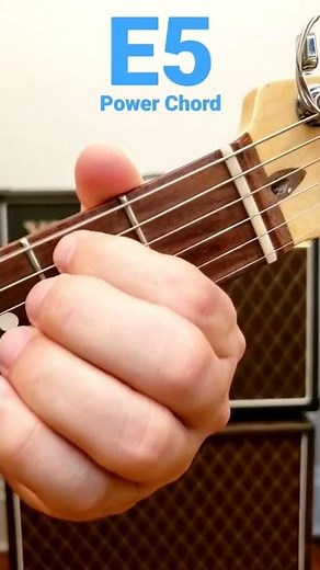 Guitar Lesson E5 Two String Power Chord #shorts #guitar #guitarlesson #beginners
