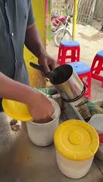 Viral Street Bartender Makes 4-Color Tea | Unbelievable 4-Layer Tea Made by Viral Street Bartender