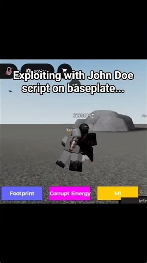 flinging players using John Doe script on baseplate..